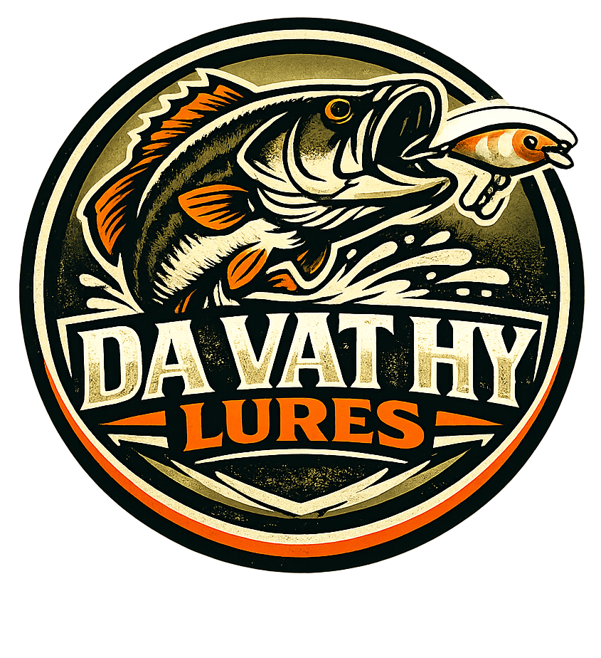 Da Vat Hy Lures circular brand badge