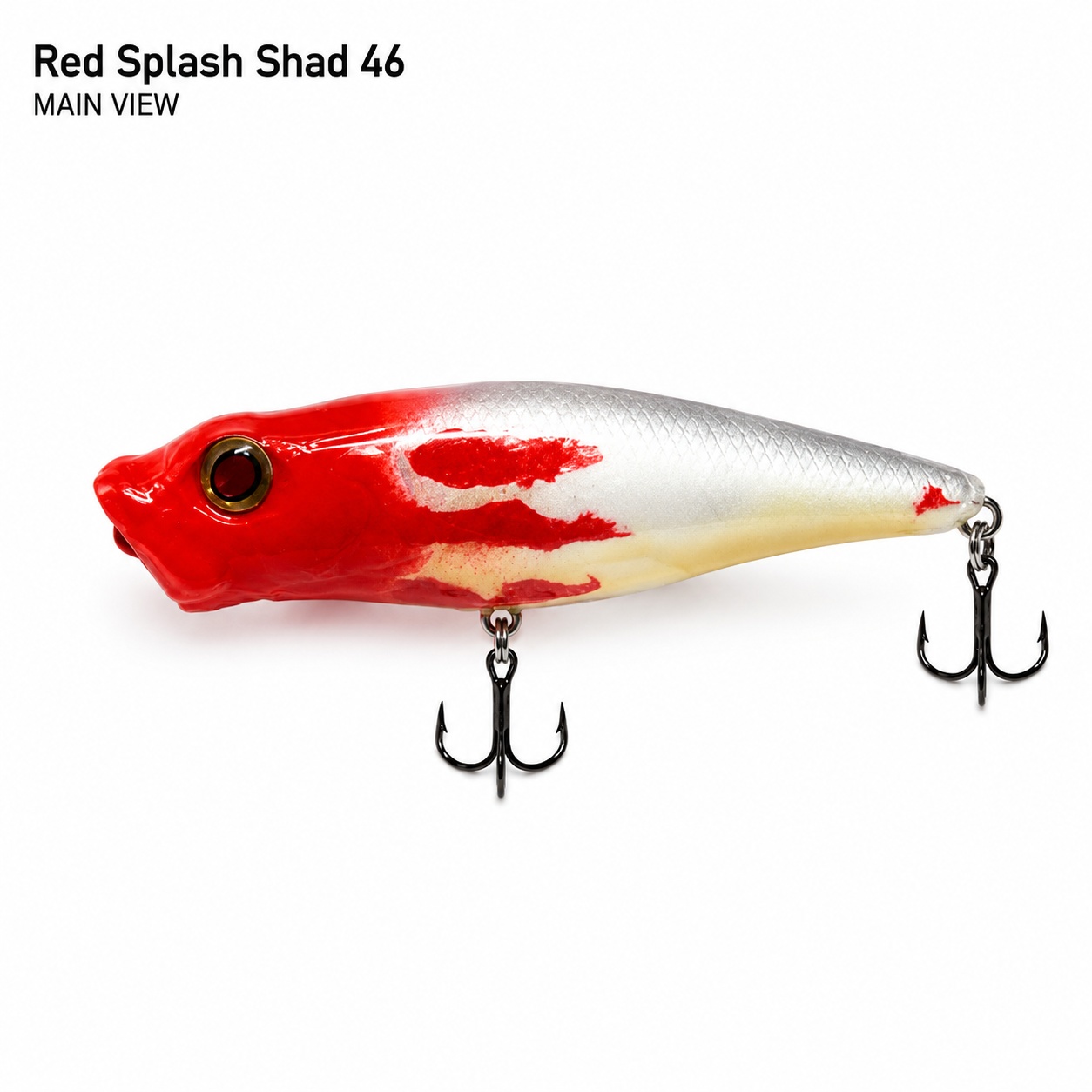 Red Splash Shad 46