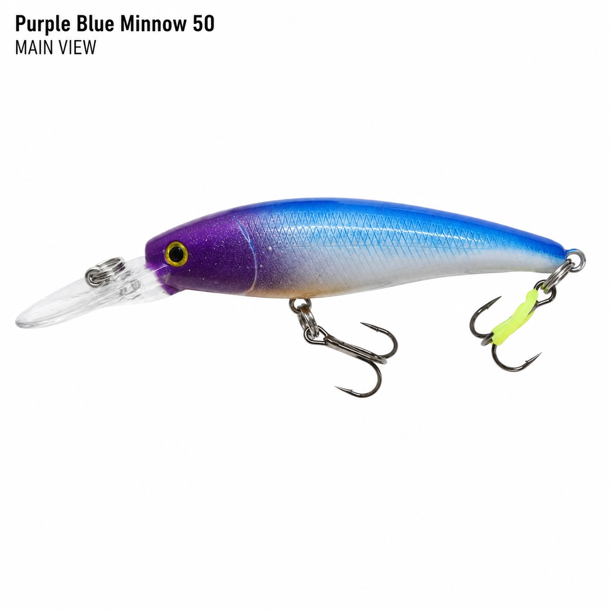 Purple Blue Minnow 50