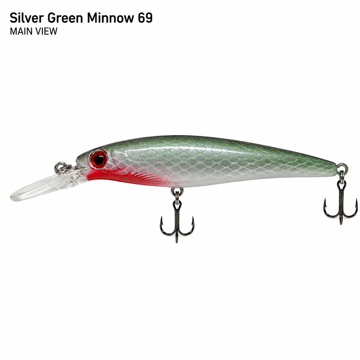Silver Green Minnow 69