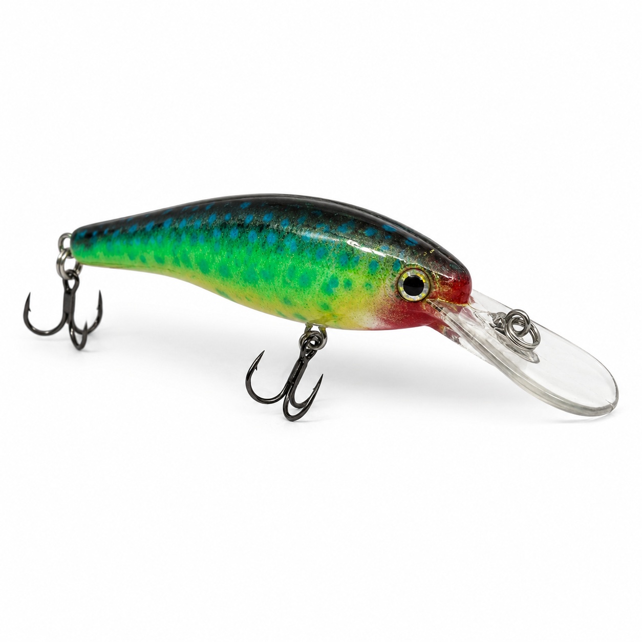 Blue-Green Shad 17 turntable frame 1